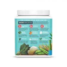 Collagen with biotin, hyaluronic acid, vitamin c (1 lb powder) | hydrolyzed multi collagen peptide protein (types i, ii, iii, v, x). Collagen Builder Natural Sunwarrior Vitalvibe