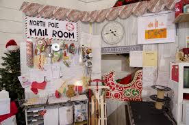 Santa S Workshop 2012 Conveyer Belt Mail Room And Tools Office Christmas Decorations Christmas Classroom Christmas Mail