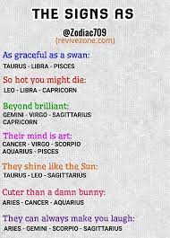 This means they can sometimes have a hard time fitting into the. Zodiac Signs Star Signs Aries Taurus Gemini Cancer Leo Virgo Libra Scorpio Sagittarius Capricorn Zodiac Memes