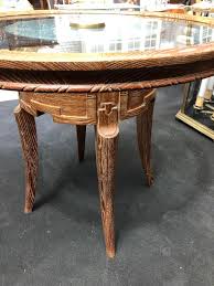 Acid etched glass is easy to clean when used as frosted windows and doors. Design Table 40s In Limed Oak With Etched Glass Special Round Table With An Etched Glass