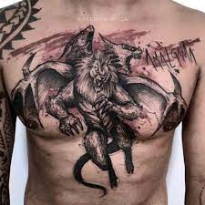 Chimera tattoo studio & gallery 1010 fair ave santa cruz ca 95060. Chimera Tattoo Best Tattoo Ideas Gallery Cool Chest Tattoos Body Art Tattoos Chest Tattoo