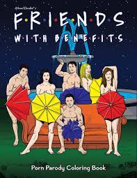 Friends Porn Parody Coloring Book | Romantic Depot