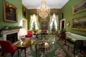 The Foo Dog Ate My Homework Photo White House Christmas White House Interior Green Rooms