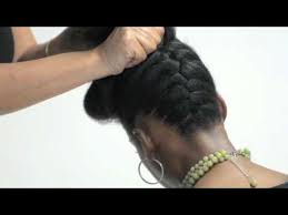 Pin up hairstyles for medium hair medium hair is just long enough to play around with some of the most charming pin up hairstyles. Pump It Up Pin Up Natural Hair Tutorial By Natural Resources Salon Youtube