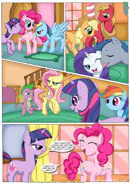 applejack (mlp) bbmbbf big macintosh (mlp) fluttershy (mlp)  friendship is magic my little pony palcomix pinkie pie (mlp) rainbow dash ( mlp) rarity (mlp) spike (mlp) straight hair tagme twilight