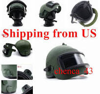IN US Replica Russian Army Altyn K6-3 Helmet Mask Olive ...