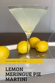 Lemon Meringue Pie Martini Via Sarahsbites Lemon Meringue Pie Meringue Pie Lemon Meringue