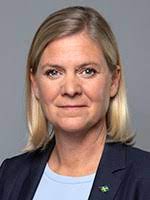 Magdalena andersson, born in 1954, is a swedish politician of the moderate party. Magdalena Andersson Regeringen Se