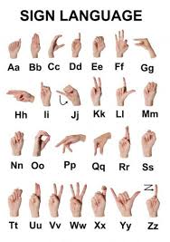 Alphabet, set of graphs, or characters, used to represent the phonemic structure of a language. Pin On Sign Language Alphabet