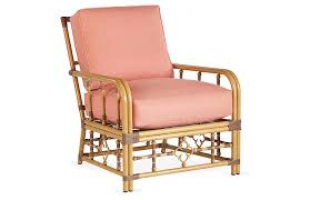Mimi Lounge Chair Coral Sunbrella In 2020 Brown Leather Recliner Chair Chair Adirondack Chairs For Sale