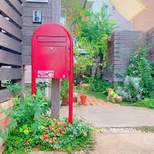 今朝の庭 bobi ポスト 下の花壇の植物が良い感じです 庭 花壇 bonbo bi ポスト ガーデニング gardening garden 庭のある暮 花壇 ガーデニング 庭