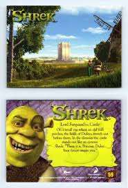 DRAGON #S-6 SHREK 2001 Dart Character Stand-Up Trading Card £1.99
