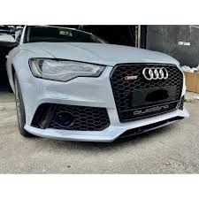 Audi a6 body kit malaysia. Audi A6 C7 2012 2013 2014 Convert Prefacelift Rs6 Bodykit Body Kit Front Bumper Grill Grille Rear Diffuser Lip Pipe Rs Shopee Malaysia