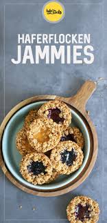 Haferflocken Jammies Bake To The Roots In 2020 Blaubeermarmelade The Oatmeal Haferflocken