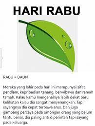 Asmara dan jodoh weton kamis pahing; Inilah Kepribadian Cowok Dilihat Dari Hari Kelahirannya Kaskus