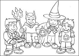 You can choose to print out all these halloween coloring pages or color them online. Halloween Colouring Pages For Kids Free Printables