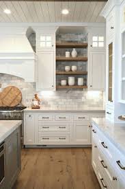 Erin and kirsten of house of jade interiors added open shelves to their kitchen to display their nice dishes. Pin On Kitchen