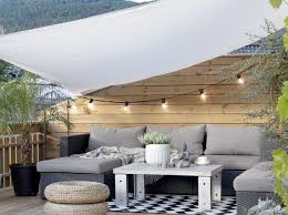 Guirlande guinguette solaire leroy merlin. 5 Facons Originales D Eclairer Sa Terrasse Elle Decoration