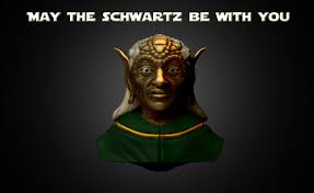 You may have *somehow* been able to overwhelm my natural aversion to you last night, but i'm in charge here! May The Schwartz Be With You Imgur