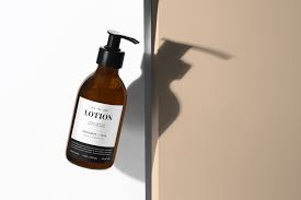 Download Amber Liquid Soap Bottle Mockup Scene