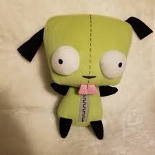 nickelodeon other invader zim plush toy gir dog costume poshmark invader zim plush toy gir dog costume