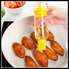 100ml Plastic Olive Oil Dispenser Bbq Brush Bottle Kitchen Tool Silicone Honey Oil Cooking Baking Basting Food Cooking Cooking Accessories Cooking Kitchen