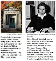 Terre Haute cemetery and intriguing people buried there