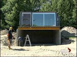 Maybe you would like to learn more about one of these? Garage Under Main Living Quarters With Another Container To Right With Stairs And Storage And Lau Container House Shipping Container Homes Prefabricated Houses