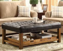 Placing an ottoman in your space can change the atmosphere of the room and create a decorative component to enjoy. Rectangle Leather Ottoman Coffee Table Http Www Otoseriilan Com Leather Ottoman Coffee Table Storage Ottoman Coffee Table Ottoman Table