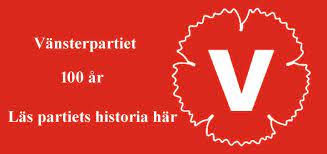 Vi vill ha ett samhälle som är bra för alla, inte bara för de rikaste. Vansterpartiets Historia Vansterpartiet Koping