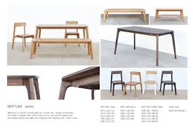 Choose from round and rectangular shapes. Interwood Timber Co Ltd Neptune Table Neptune A Smooth Curved Edge Set It Looks Thin Simple And Friendly The Beam Is Deeper Than Other Series As You Can See The