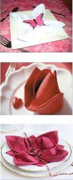 Many Serviette Folding Ideas Pliage De Serviette Nenuphar Bouton De Rose Fleur La Rose Pliage Serviette Pliage Serviettes