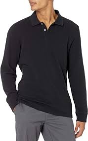 This style provides the trimmest silhouette and looks great with a pair of men's seersucker shorts or men's slim. Amazon Com Amazon Essentials Men S Slim Fit Long Sleeve Pique Polo Clothing