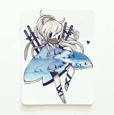 Washi Tape Commissions With The Washi Tape Of Your Choosing Size Is Approx 2 By 4 Inches Will Be Shipped In A C Kawaii Art Cute Drawings Kawaii Drawings