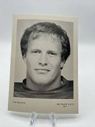 1977 Press Photo Team NFL Issued Image Baltimore Colts 5” X 6.5” Tom  MacLEOD