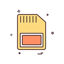 Sim Card Icon Design Vector Card Icons Icon Card Png And Vector With Transparent Background For Free Download Icon Design Credit Card Icon Icon