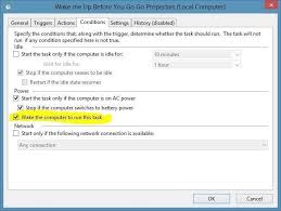 This will get you to the properties of. How To Get Your Windows 8 Pc To Automatically Wake From Sleep Whenever You Want Windows Tips Gadget Hacks