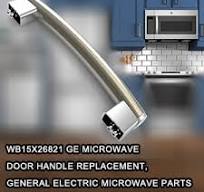 Amazon.com: Upgraded WB15X26821 WB15X20402 GE Microwave Door Handle  Replacement, General Electric Microwave Parts,JVM6175SK2SS JVM7195SK3SS ...