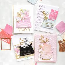 Free shipping on orders over $25 shipped by amazon. Using Just Stamps Dies January 2019 You Re My Type Card Kit Of The Month Edition Spellbinders Blog