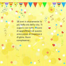 Proposta Di Frasi Belle Buon Compleanno Da Dedicare Ad Un Diciottenne Augurando Sorprese E Gioia Buon Compleanno Compleanno Festa