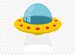 Unidentified flying object drawing flying saucer, cartoon hand painted ufo, watercolor painting, cartoon character png. Alien Cartoon