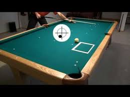 Cue Ball Control Target Pool Drill From Vol Ii Of The Bu Instructional Dvd Series Target Pools Billiards Play Pool