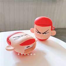 スラムダンクかわいい桜木花道airpods1 2 air pods ケース耐衝撃シリコン立体フィギュアケース エアーポッズ ケース キャラクターslam dunkイヤホンケース おしゃれソフト ワイヤレス充電 桜木花道 スラムダンク 桜木