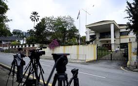 South korea has embassy in 1 city across malaysia. Embassy Of North Korea In Malaysia Malaysian Police Seal Off North Korean Embassy In Kuala Lumpur Subscribe To Our Telegram Channel For The Government Of Malaysia Is Now Compelled By