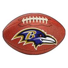 Fanmats Nfl Baltimore Ravens Photorealistic 20 5 In X 32 5 In Football Mat Brown Nfl Baltimore Ravens Baltimore Ravens Nfl