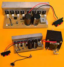 The 400w power amplifier safari circuit diagram the 400w power amplifier designed using two couples of power transistors that are tip31 with tip32 and 2n3055 with mj2955. 400w Amplifier Circuits 2sc5200 Electronics Projects Circuits