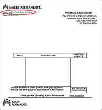 Find reviews and ratings for kaiser permanente health insurance. Billing Statements And Payment Kaiser Permanente Washington