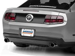 Raxiom Mustang Smoked Aero Tail Lights 49145 10 12 All Mustang Tail Light Ford Mustang Gt