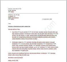 Contoh Surat Rasmi Contoh Resume