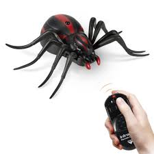 Known for their painful and venomous bite, these the most effective way of eliminating black widows from your home is with a pest control strategy that solves the current spider infestation and. Infrared Remote Control Simulation Black Widow Spider Terrifying Ghost Toy Rc Animal Christmas Present Gift For Kids